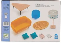 DJECO 37822A Puppenhaus Wohnzimmer -Spielzeugladen 11236000 03