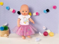 Dolly Moda Einhorn Shirt Mit Tutu 43cm -Spielzeugladen 11812952 03
