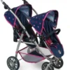 CHIC 2000 Tandem-Buggy Puppenzwillingswagen VARIO