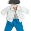 Miniland Puppenbekleidungs Set Boy, 4-tlg. Blau 38 Cm