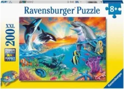 Ravensburger XXL-Puzzle Ozeanbewohner, 200 Teile
