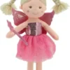 Sweety-Toys Sweety Toys 11803 Stoffpuppe Fee Plüschtier Prinzessin 45 Cm Pink
