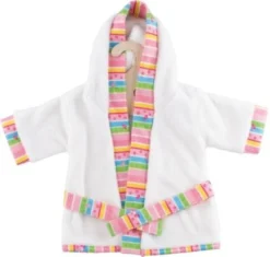 Heless Puppen-Bademantel, Gr. 35-45 Cm