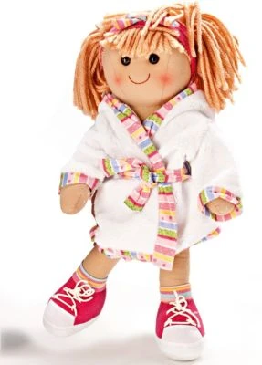 Heless Puppen-Bademantel, Gr. 35-45 Cm 3 Heless Puppen-Bademantel, Gr. 35-45 Cm – Bild 3