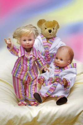 Heless Puppen-Bademantel, Gr. 35-45 Cm 4 Heless Puppen-Bademantel, Gr. 35-45 Cm – Bild 4