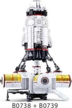 Sluban Mondfähre (733 Teile) -Spielzeugladen 15025402 05