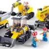 Sluban Baustellenfahrzeuge Set (463 Teile)