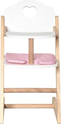 MyToys ORIGINALS Holz Puppenhochstuhl Mit Sitzkissen 4 MyToys ORIGINALS Holz Puppenhochstuhl Mit Sitzkissen – Bild 4