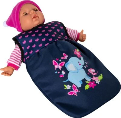 Puppen-Reisebett Mit Schlafsack Für 38 Cm Puppen Von Bayer 4 Puppen-Reisebett Mit Schlafsack Für 38 Cm Puppen Von Bayer – Bild 4