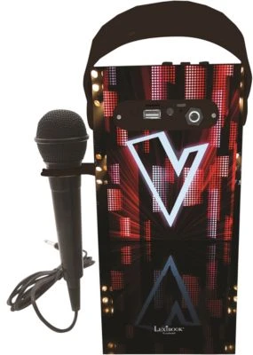 LEXIBOOK The Voice Tragbarer Bluetooth® Lautsprecher Mit Beleuchtung Und Mikrofon 2 LEXIBOOK The Voice Tragbarer Bluetooth® Lautsprecher Mit Beleuchtung Und Mikrofon – Bild 2