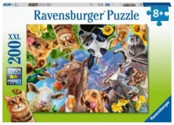 Ravensburger Puzzle Lustige Bauernhoftiere, 200 Teile