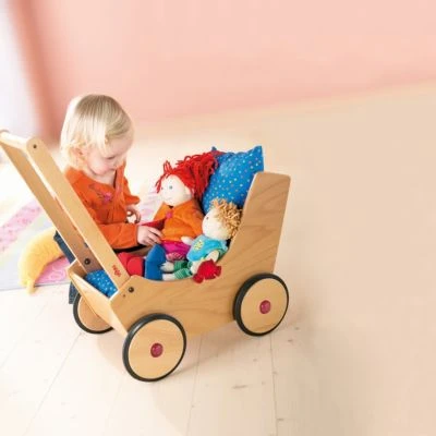 HABA 1624 Puppenwagen Natur 2 HABA 1624 Puppenwagen Natur – Bild 2