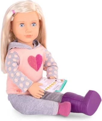 Our Generation Deluxe Puppe Martha 46cm Mit Gipsbein 5 Our Generation Deluxe Puppe Martha 46cm Mit Gipsbein – Bild 5