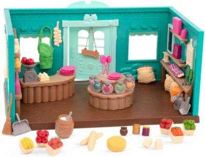 Li'l Woodzeez Supermarkt Mit Zubehör 2 Li'l Woodzeez Supermarkt Mit Zubehör – Bild 2