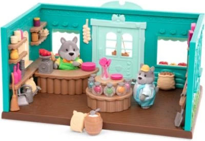 Li'l Woodzeez Supermarkt Mit Zubehör 3 Li'l Woodzeez Supermarkt Mit Zubehör – Bild 3