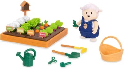Li'l Woodzeez Garten-Set Mit Schaf 1 Li'l Woodzeez Garten-Set Mit Schaf