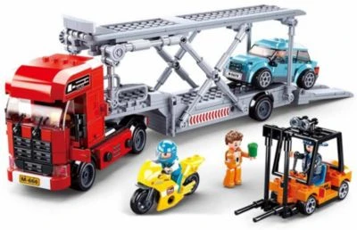 Sluban Autotransporter (542 Teile) 1 Sluban Autotransporter (542 Teile)