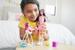 Barbie Skipper Babysitter Puppe, Geburtstag-Spielset Mit Farbwechsel -Spielzeugladen 18515487 04