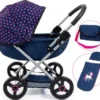 BAYER Puppenwagen Cosy, Blau Einhorn