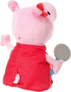 Hasbro Peppa Pig Grunz-mit-mir-Peppa, Singende Plüschpuppe Mit Rotem Kleid Und Schleife, Singt 3 Lieder Aus Der Serie, Ab 3 Jahren Geeignet -Spielzeugladen 20305514 03
