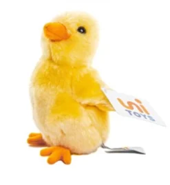 UNI-TOYS® Henne Mit Ei + Küken Gelb (2-teiliges Set) - 37 Cm/13 Cm (Höhe) - Plüsch-Vögel, Hühner - Plüschtiere Kuscheltiere -Spielzeugladen 20471309 04
