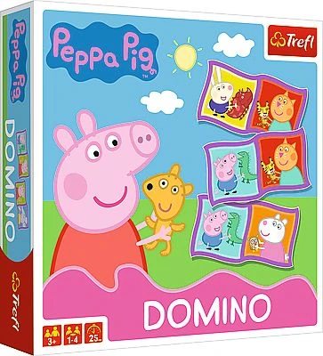 Trefl Domino Peppa Pig 1 Trefl Domino Peppa Pig