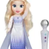 JAKKS PACIFIC Die Eiskönigin 2 - "Sing Mit Mir" Elsa Puppe 35 Cm, Inkl. Mikrofon Licht Und Sound