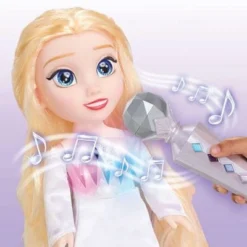 JAKKS PACIFIC Die Eiskönigin 2 - "Sing Mit Mir" Elsa Puppe 35 Cm, Inkl. Mikrofon Licht Und Sound -Spielzeugladen 20904746 06