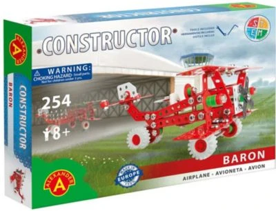 Alexander Toys Doppeldecker "Baron" (254 Teile) 2 Alexander Toys Doppeldecker "Baron" (254 Teile) – Bild 2