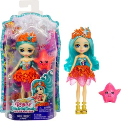 Royal Enchantimals Staria Starfish & Beamy Puppe 4 Royal Enchantimals Staria Starfish & Beamy Puppe – Bild 4