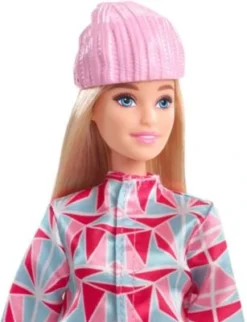 Barbie Snowboarderin Puppe, Barbie Set Inkl. Zubehör -Spielzeugladen 22096408 03