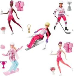 Barbie Snowboarderin Puppe, Barbie Set Inkl. Zubehör -Spielzeugladen 22096408 05