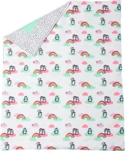 Heless Puppen-Bettdecke "Pinguin Pünktchen" (44 X 34 Cm) Mit Kissen (16 X 16 -Spielzeugladen 22306643 04