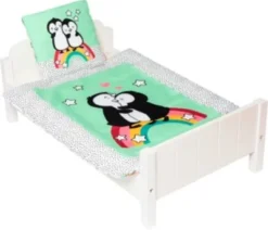 Heless Puppen-Bettdecke "Pinguin Pünktchen" (44 X 34 Cm) Mit Kissen (16 X 16 -Spielzeugladen 22306643 06