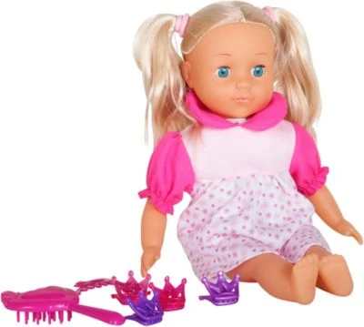 Amia Puppe Mit Haar 33 Cm, Inkl. Zubehör