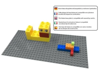 Katara Grundbauplatte 1672-Parent16 In Verschiedenen Farben, 100% Kompatibel LEGO®, Sluban, Papimax, Q-Bricks Und Mehr 16x32 + Sets 2 Katara Grundbauplatte 1672-Parent16 In Verschiedenen Farben, 100% Kompatibel LEGO®, Sluban, Papimax, Q-Bricks Und Mehr 16x32 + Sets – Bild 2