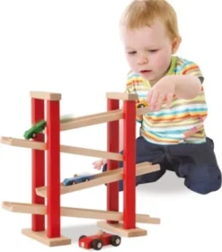 Eichhorn Auto-Rennbahn Mit 4 Fahrzeugen -Spielzeugladen 2248001 03