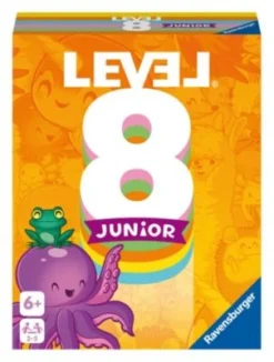 Ravensburger 20860 - Level 8 Junior, Die Junior Variante Des Kartenspiels Für 2-5 Spieler Ab 6 Jahren