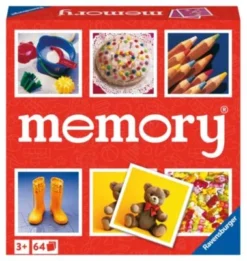 Ravensburger Spiele - 20880 - Junior Memory®, Der Spieleklassiker Für Die Ganze Familie, Merkspiel Für 2-8 Spieler Ab 3 Jahren