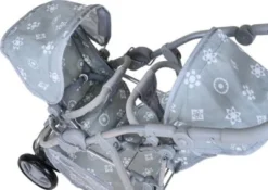KNORRTOYS.COM Zwillingspuppenwagen Milo - Royal Grey 10 KNORRTOYS.COM Zwillingspuppenwagen Milo - Royal Grey -Spielzeugladen 24146997 05