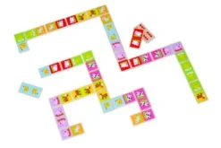 Lelin Holzspielzeug Domino / Legespiel "Tiere"