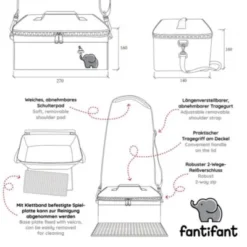 Fantifant Baustein-Tasche Für Kleine Klemmbausteine Z.B. Lego Tasche Mit Spielplatte 7 Fantifant Baustein-Tasche Für Kleine Klemmbausteine Z.B. Lego Tasche Mit Spielplatte -Spielzeugladen 24341955 04