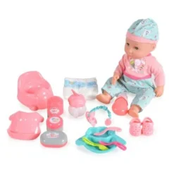MONI Kinderpuppe-Set 35 Cm Mit Zubehör Babypuppen