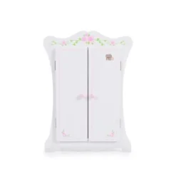 MONI Puppenkleiderschrank PH12B011 Holz, Maße 42,5 X 22 X 57 Cm, 3 Kleiderbügel Puppenmöbel -Spielzeugladen 24525536 03