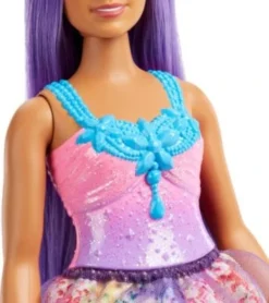 Barbie Dreamtopia Prinzessinnen-Puppe (kurvig, Brünettes Haar), Ab 3 Jahren -Spielzeugladen 24798500 04