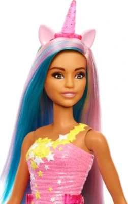 Barbie Dreamtopia Einhorn-Puppe Im Regenbogen-Look. Spielzeug Für Kinder Ab 3 Jahren 2 Barbie Dreamtopia Einhorn-Puppe Im Regenbogen-Look. Spielzeug Für Kinder Ab 3 Jahren – Bild 2