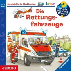 JUMBO Verlag Die Rettungsfahrzeuge, 1 Audio-CD
