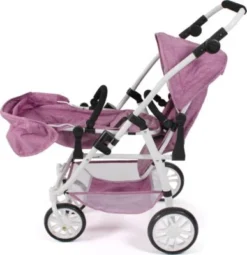CHIC 2000 Tandem-Buggy Puppenzwillingswagen VARIO, Jeans Pink 8 CHIC 2000 Tandem-Buggy Puppenzwillingswagen VARIO, Jeans Pink -Spielzeugladen 24957566 04