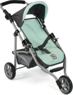 CHIC 2000 Jogging-Buggy "LOLA", Melange Anthrazit-mint
