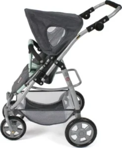 CHIC 2000 Kombi-Puppenwagen 3 In 1 Emotion All In, Melange Anthrazit-mint -Spielzeugladen 24957703 06